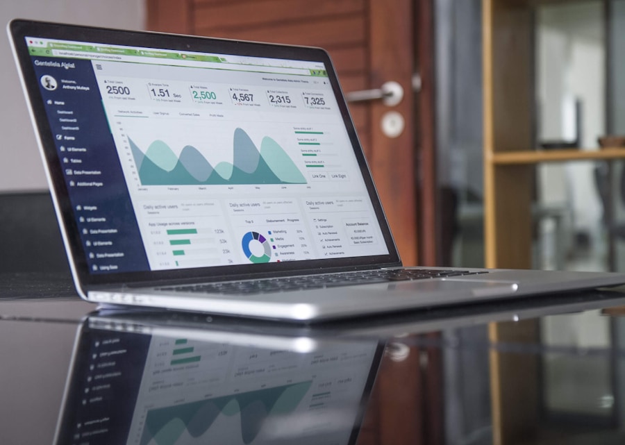 Professional business consulting workspace