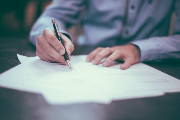 Legal strategy and contract documents